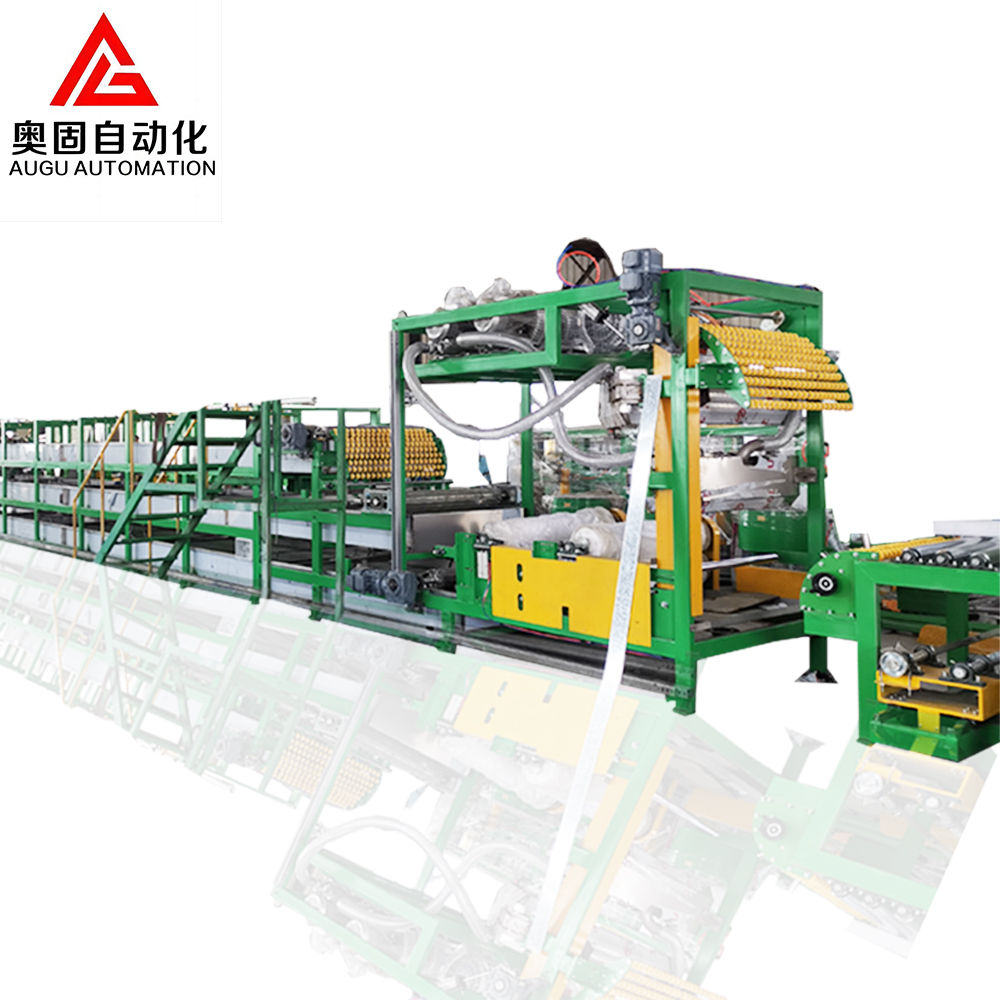 Linia do chłodzenia arkuszy gumy Augu: konfigurowalna, wysoka jakość i opłacalność!